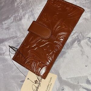Patricia Nash Tooled Nazari Wallet Tooled Ea